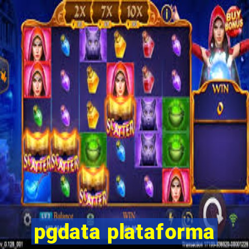 pgdata plataforma